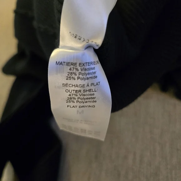 See By Chloé Mini Ribbed Sweater Dress in Deep Forest Green Sz Medium - Picture 10 of 11